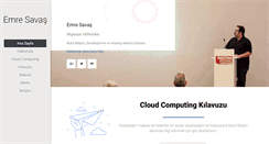 Desktop Screenshot of emresavas.com